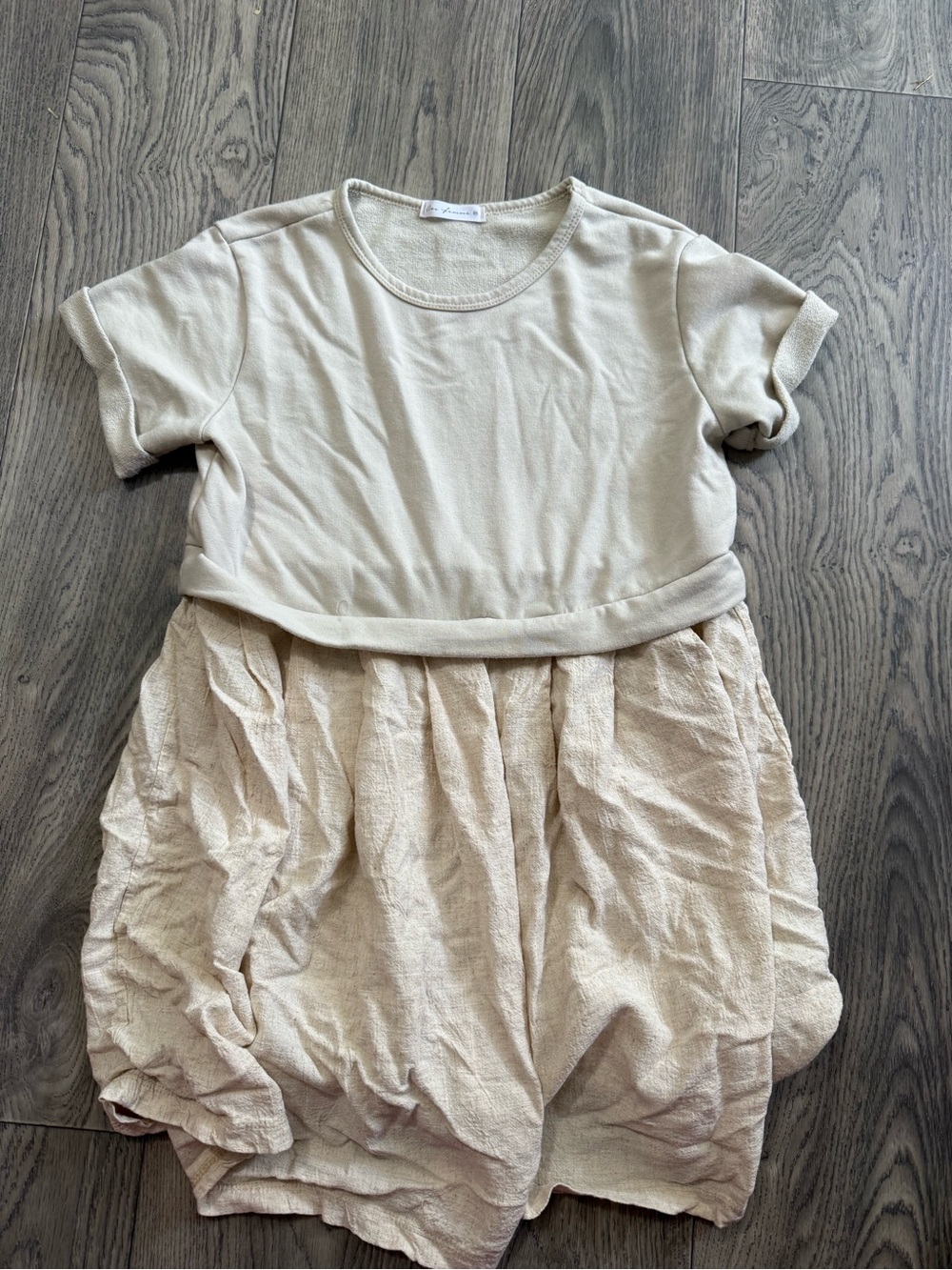 Ces Femme Short Sleeve Dress/ top Size M